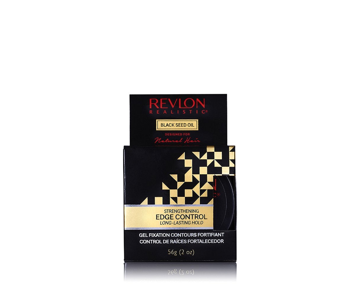 Revlon Realistic Black Seed Oil Strengthening Edge Control 2 oz