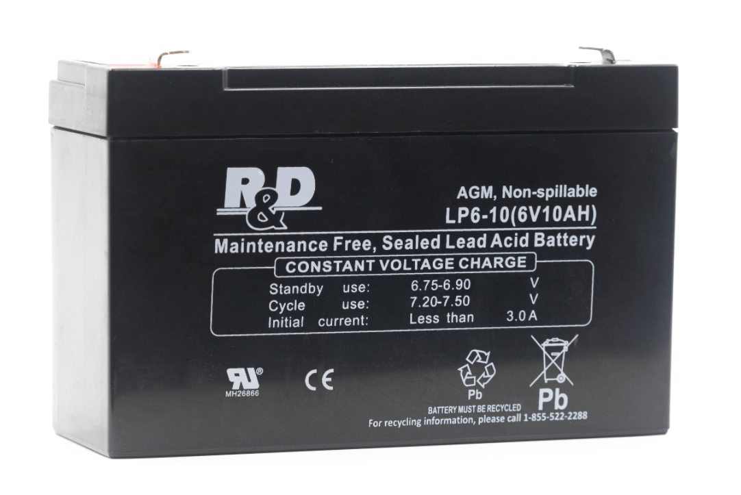 Replacement for 5380-BATTERY 6 VOLT / 10.0AH MEDICAL EQUIPMENT