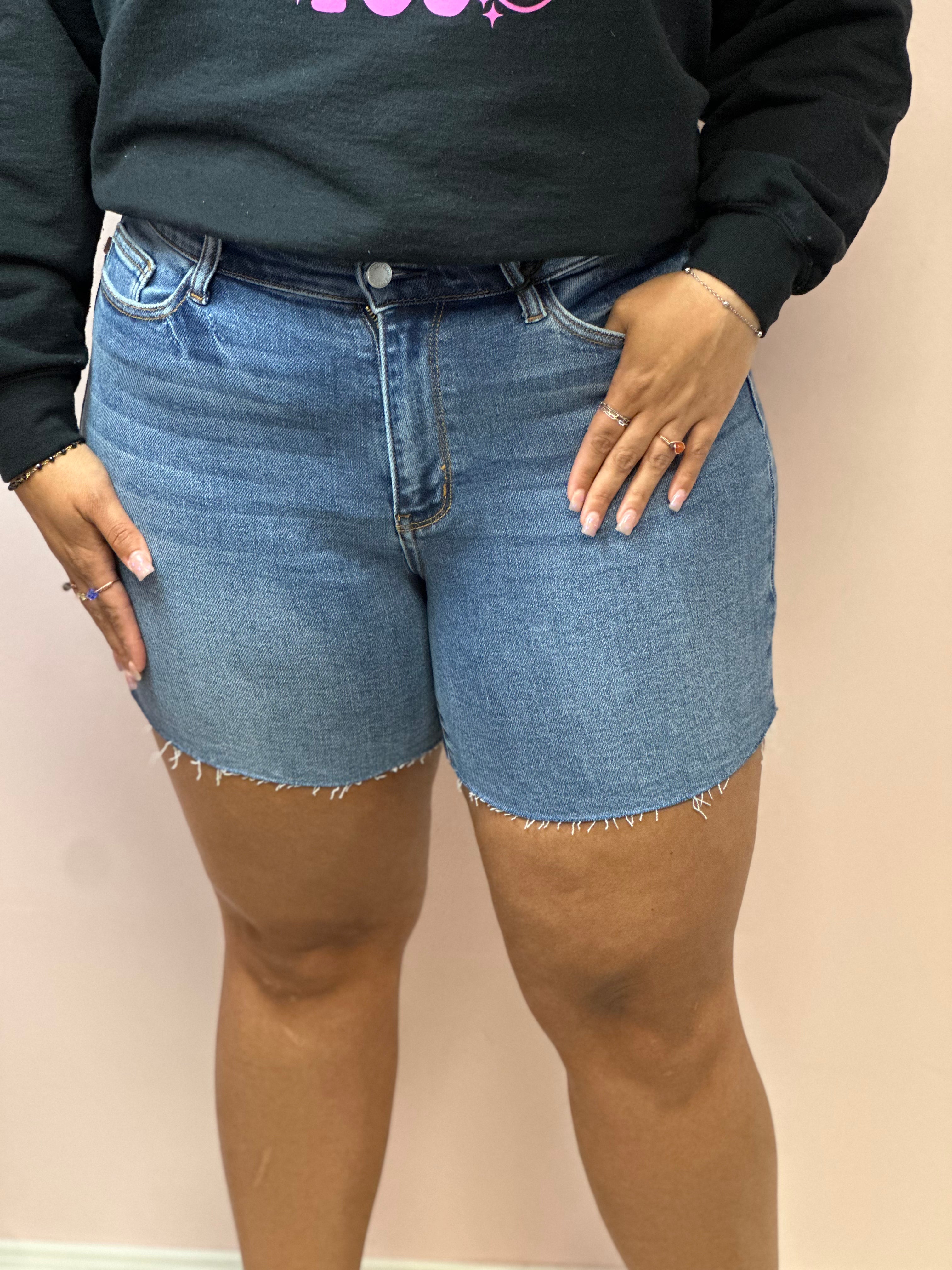 High Waist Judy Blue Shorts