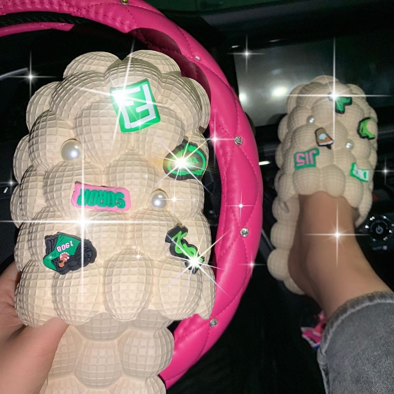 Bougie Bubble Crocs