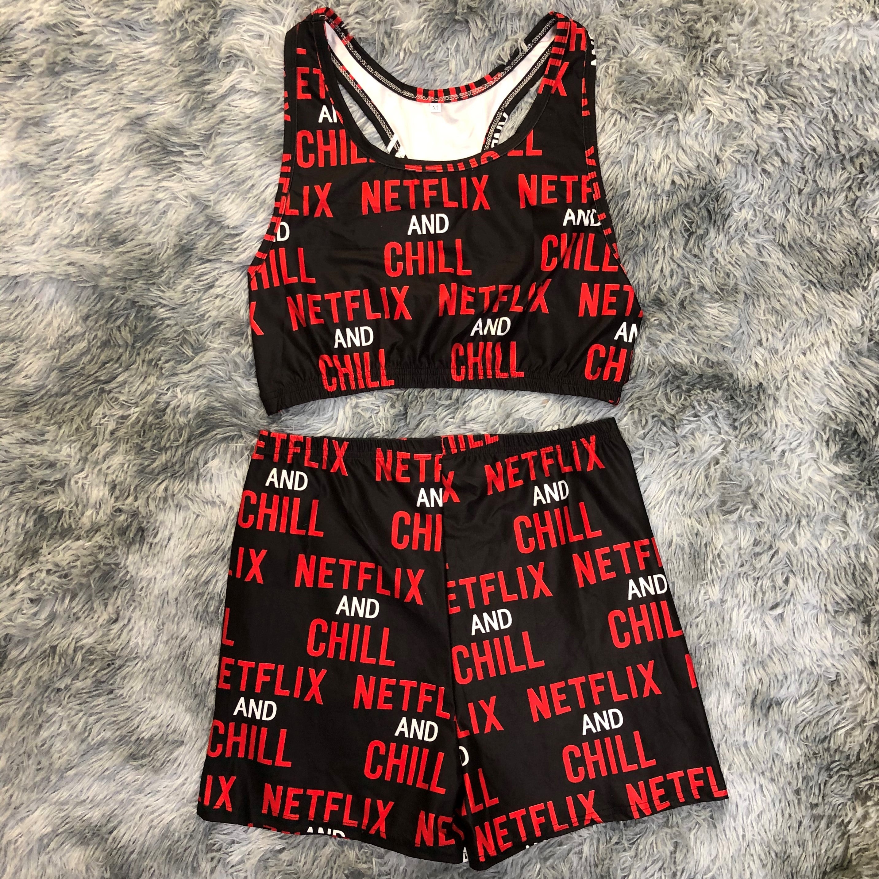 Netflix and Chill Two Piece Lounge Set