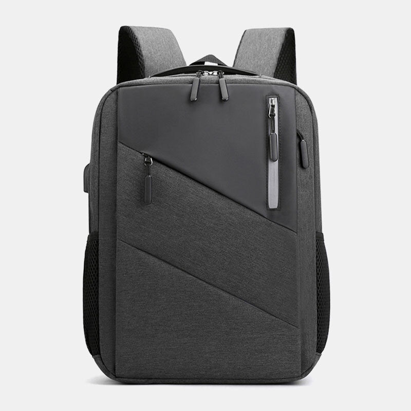 Men Large Capacity With USB Charging Business Travel Outdoor School Bag 14 Inch Laptop Bag Backpack