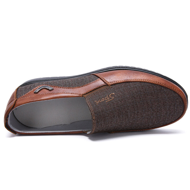 Casual Lightweight Slip On Men Dress Shoes