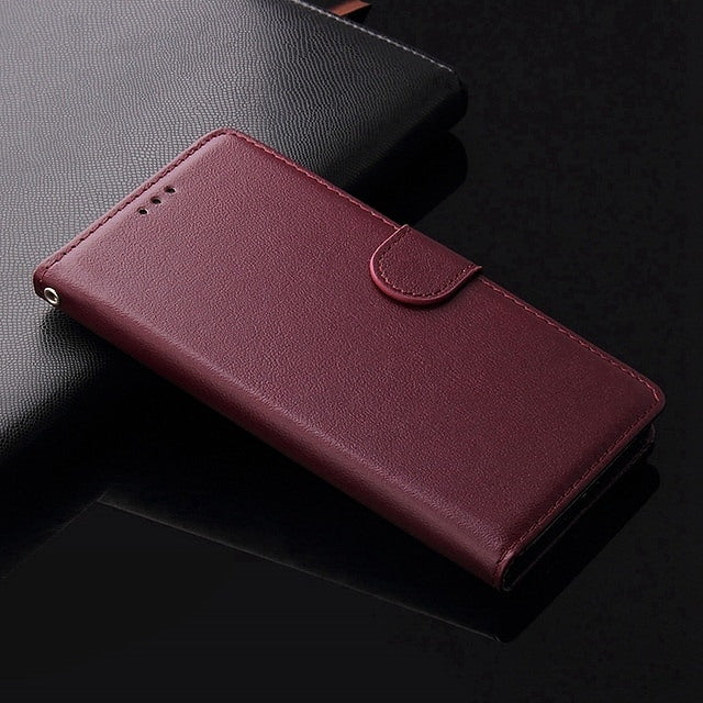 Wallet Leather Case For Samsung Galaxy A72