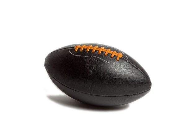 Leather Football - Black