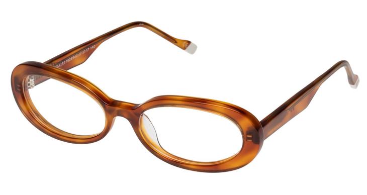 Le Specs Outskirt Vintage Tortoise Eyeglasses / Demo Lenses