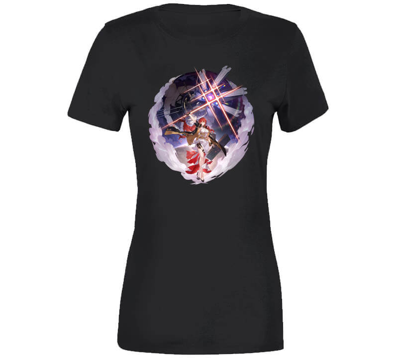 Himeko Honkai Star Rail Cool Gamer T Shirt