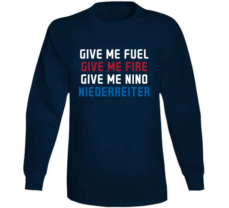 Fuel Fire Nino Niederreiter Winnipeg Hockey Fan T Shirt