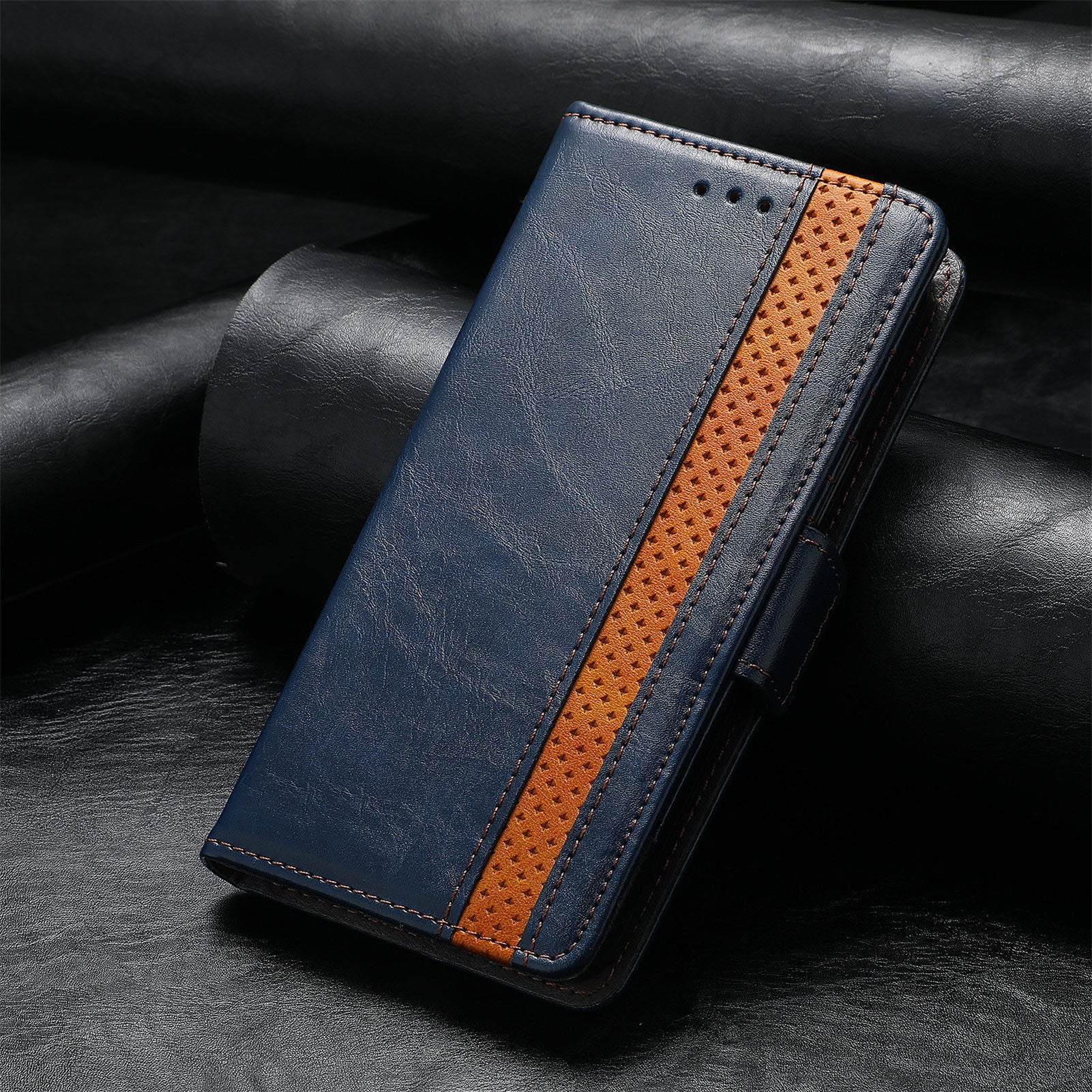 Samsung Fold Series Leather Phone Case Business RFID Case