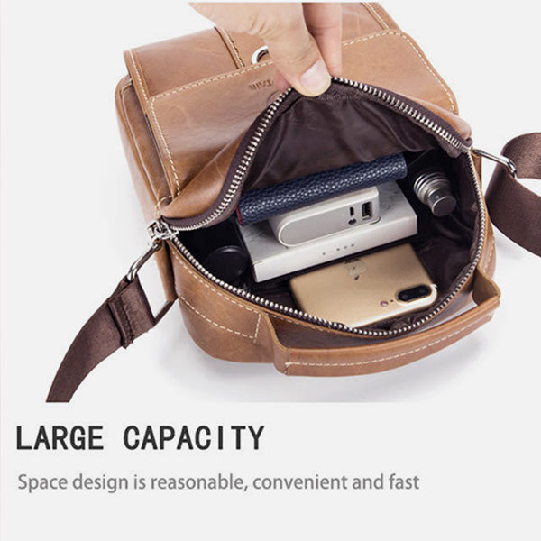 Multifunction Anti-theft Multi-Layers Crossbody Bag Shoulder Bag