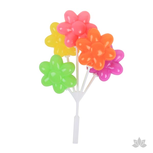  Flower Shaped Balloons 