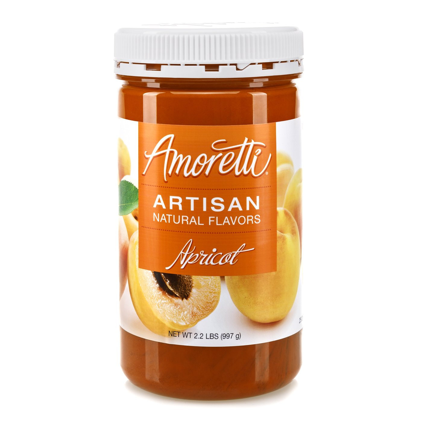  Natural Apricot Artisan Flavor by Amoretti 