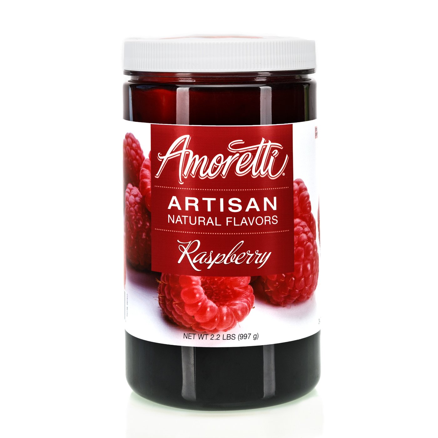  Natural Raspberry Artisan Flavor by Amoretti 