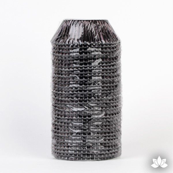  500 Foil Baking Cups - Black (Sleeve) 