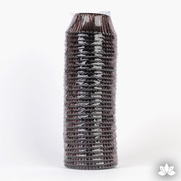  500 Foil Baking Cups - Brown (Sleeve) 