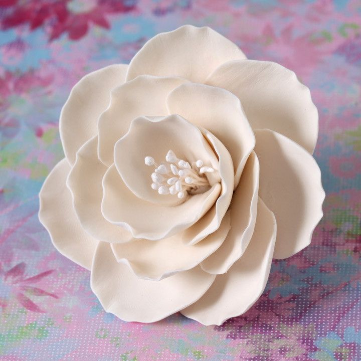  Medium Briar Roses - Ivory 