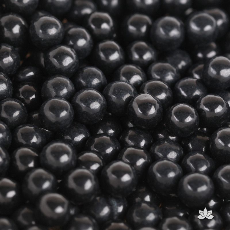  Chocolate Candy Pearls - Black 9.52mm 