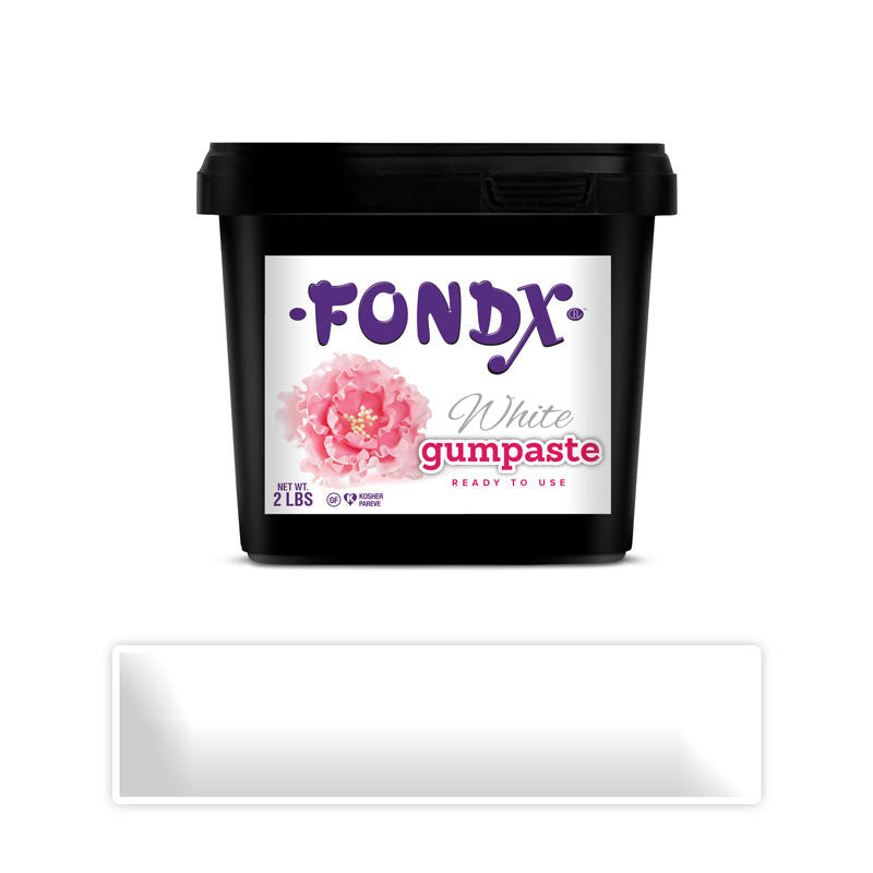  Gumpaste by FondX - White 