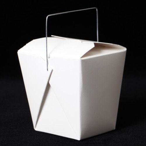  Take-Out / Cupcake Boxes - White 