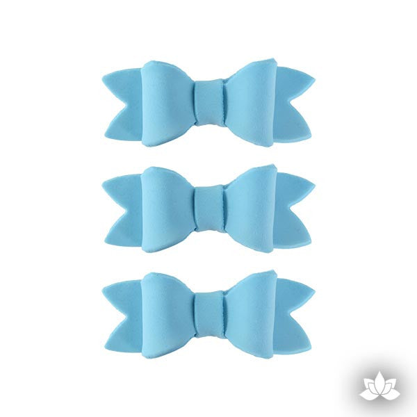  Small Simple Bow Tie - Blue 