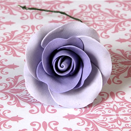  Medium Tea Roses - Lavender 