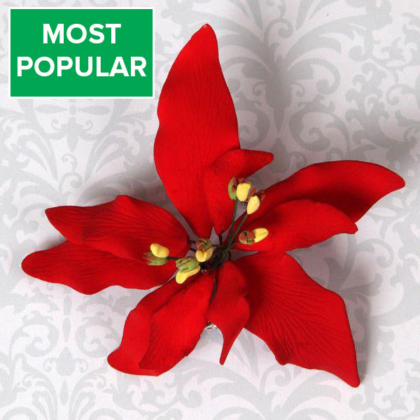  Small Poinsettia - Red 