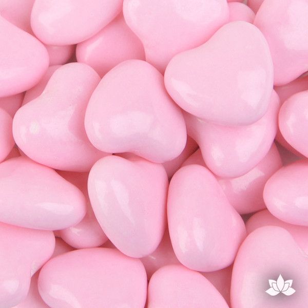  Light Pink Candy Hearts - 35g 