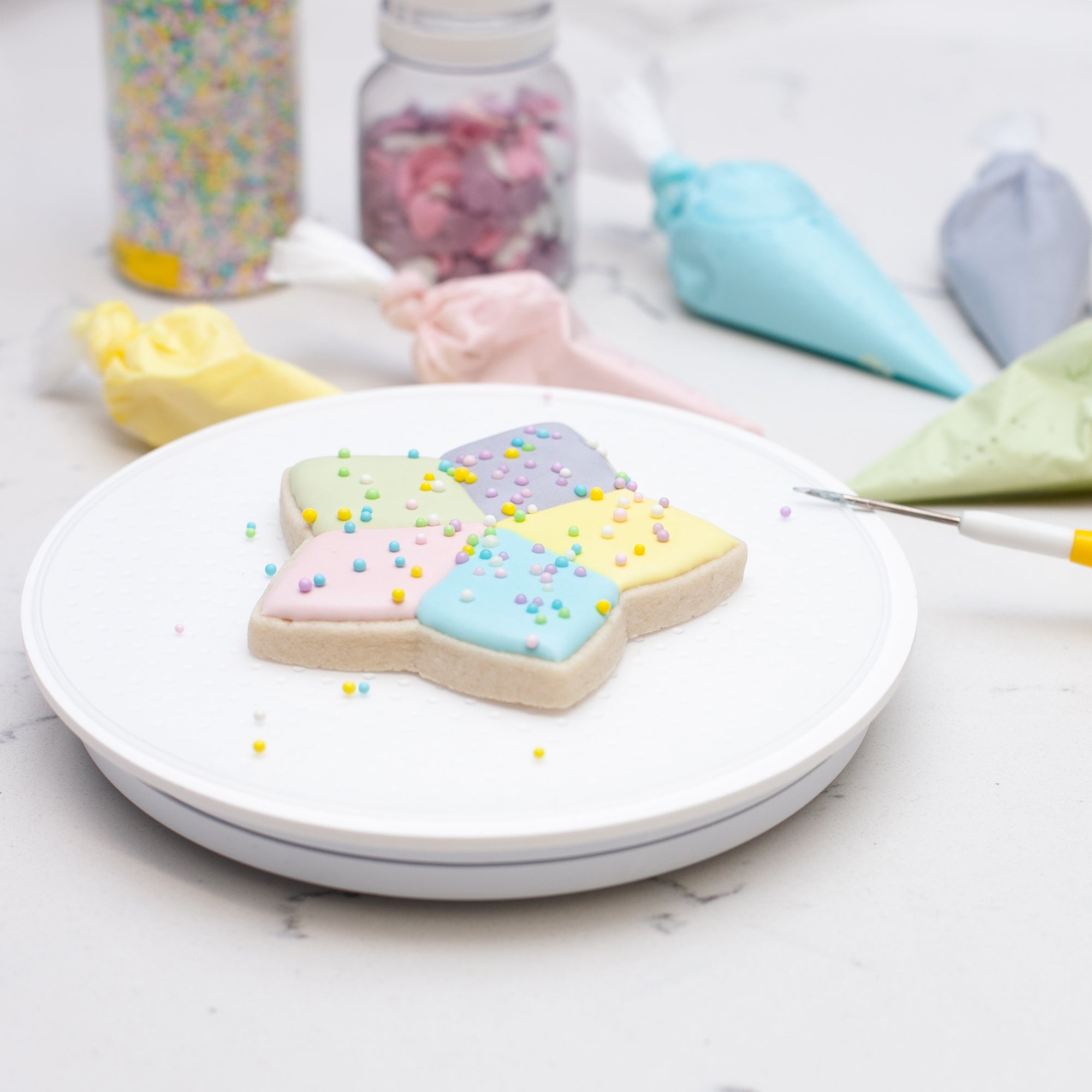  Acrylic Cookie & Cupcake Turntable 