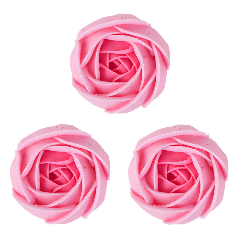  Peony Bud Royal Icing Decorations (Bulk) - Pink 