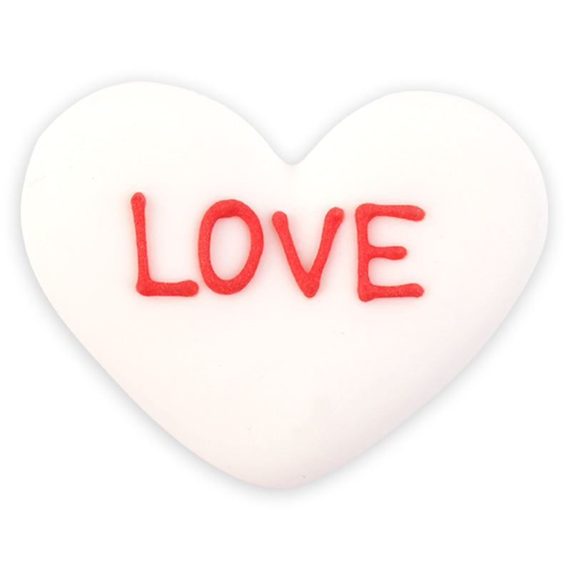  XL Love Hearts Royal Icing Decorations (Bulk) 