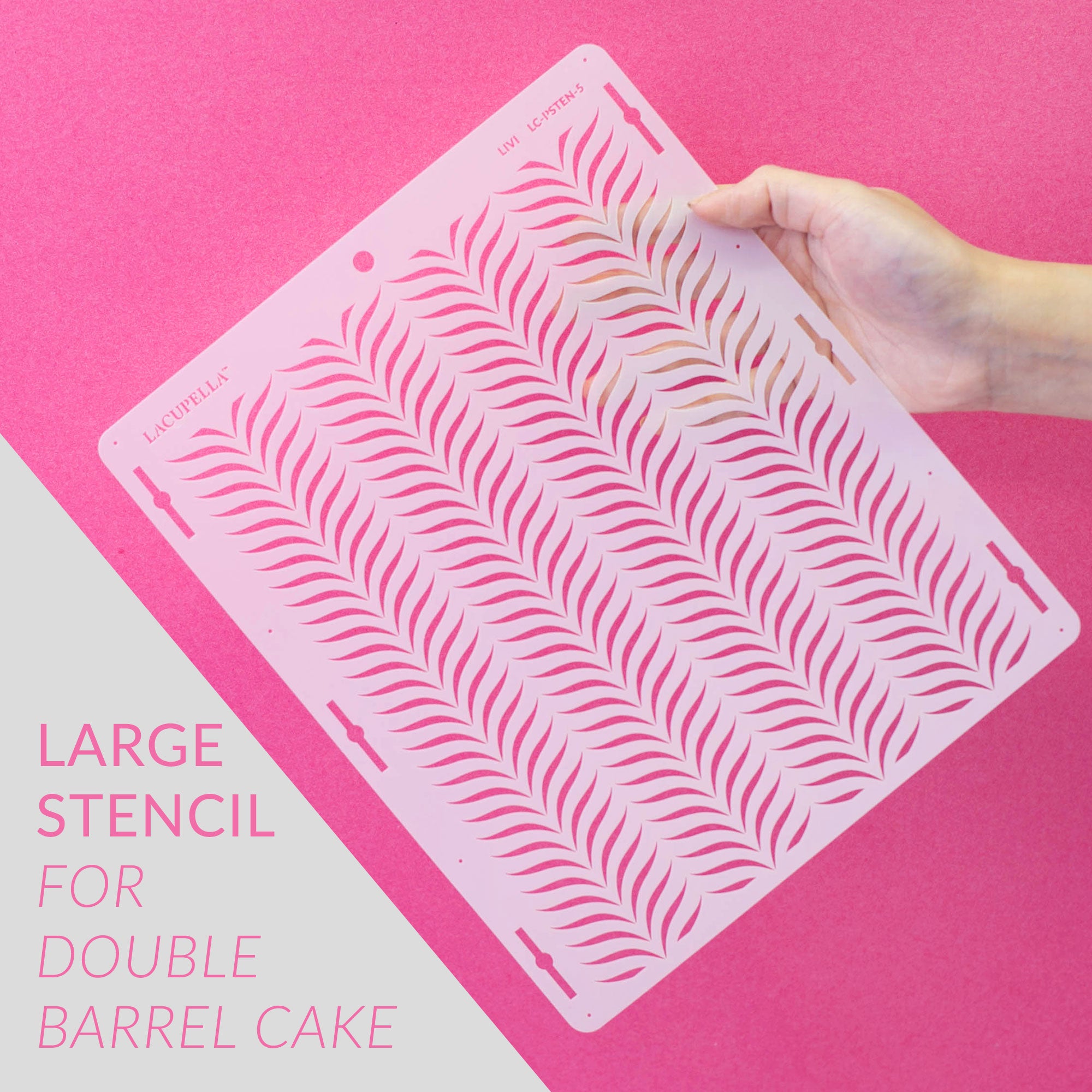 Seamless Cake Stencil - FLOAT