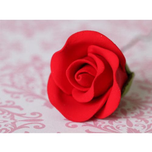  Small Tea Roses - Red 