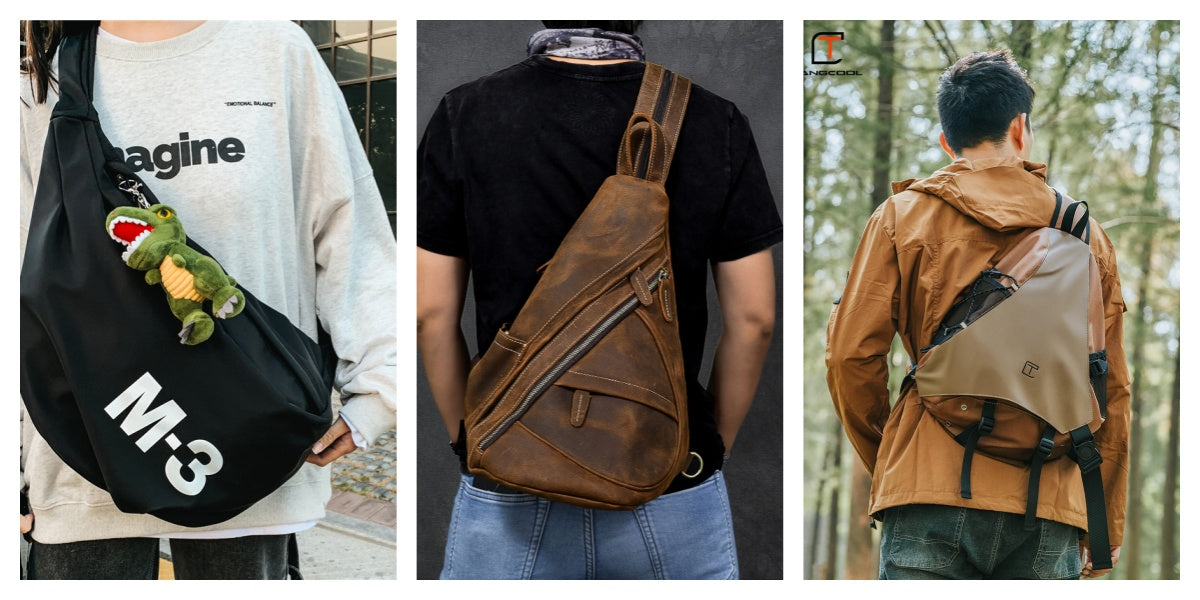 Large Sling Bag for Men