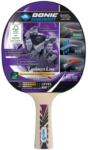 Donic Waldner 800 FSC Table Tennis Paddle