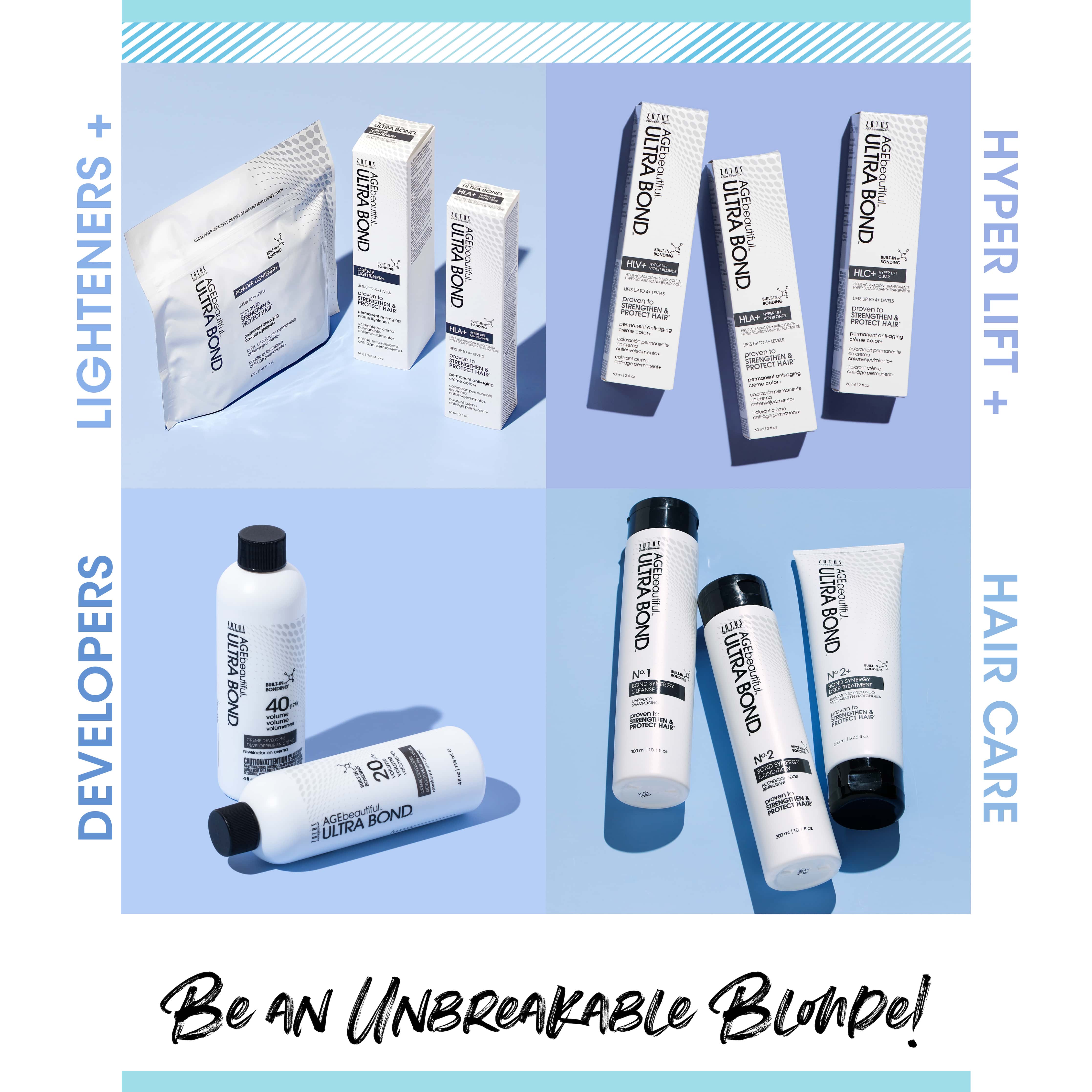 ULTRA BOND? Hyper-Lift Blonde Bleach-free Lightening - CLEAR