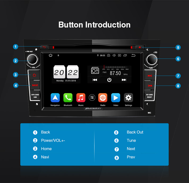 radio opel meriva