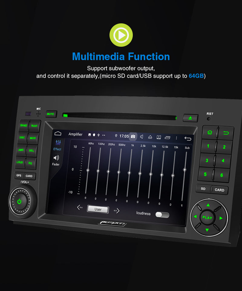Benz android 10 car stereo