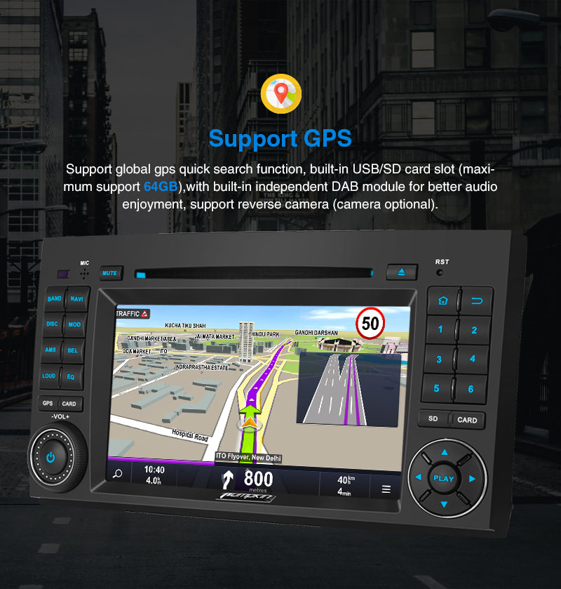 Benz android 10 car stereo