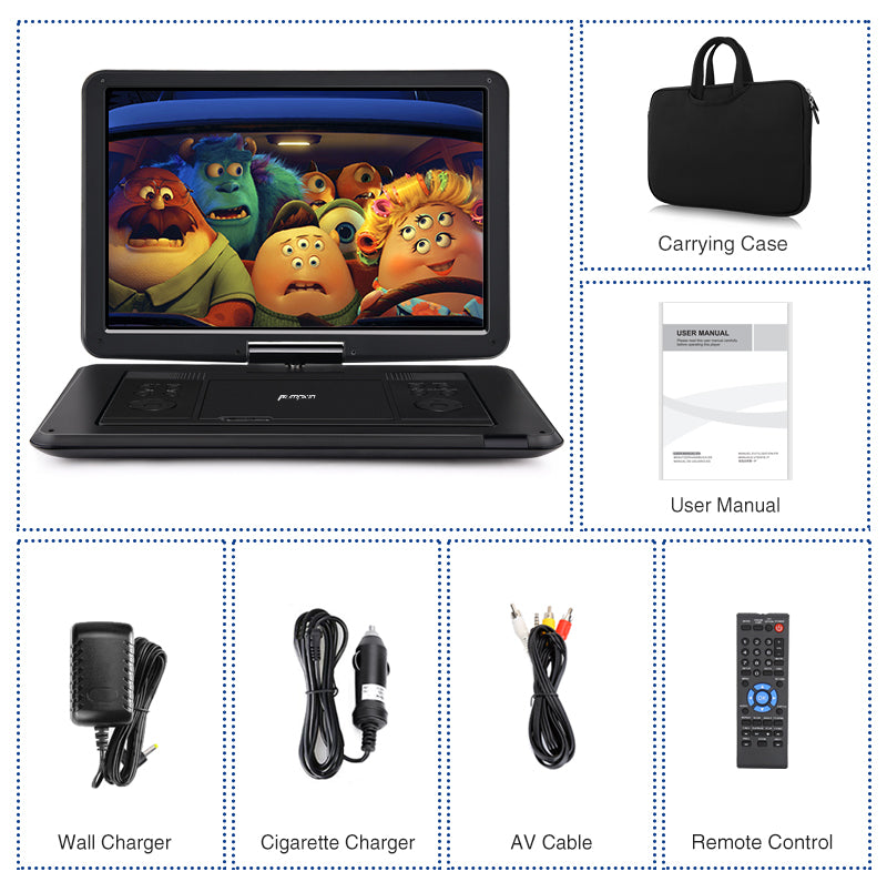 pumpkin portable dvd player