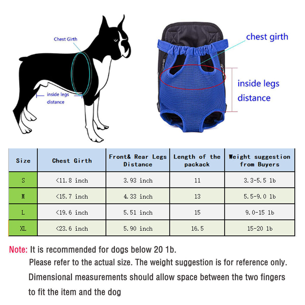 PawRoll™ Dog Carrier Backpack - S (2-9LBS) / Red