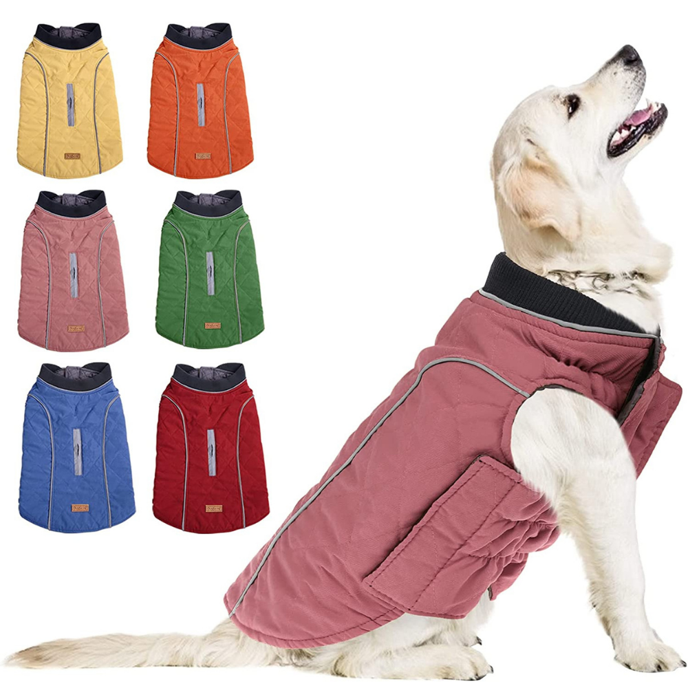 PawRoll? Reflective Quilted Dog Jacket