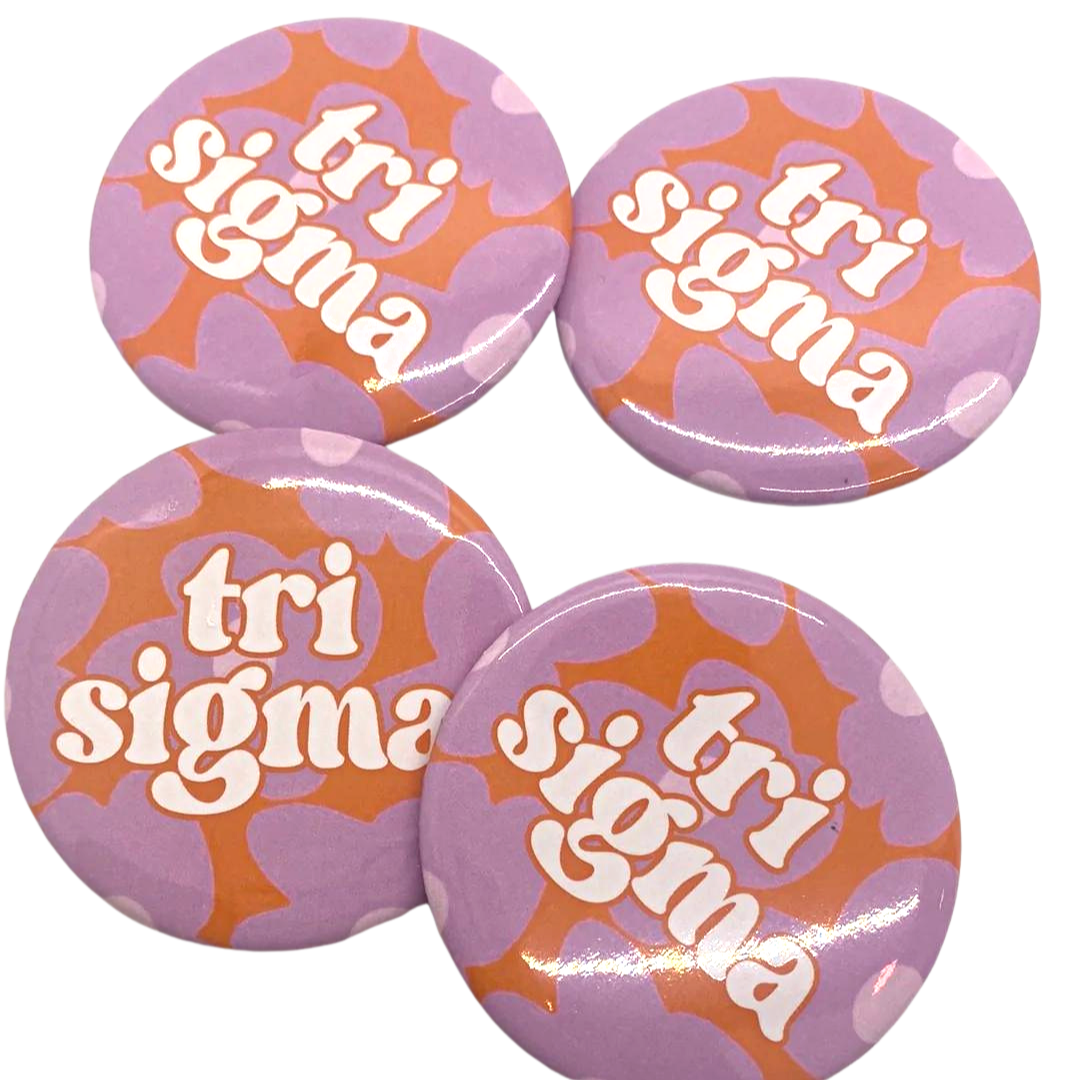 Sorority Flower Button