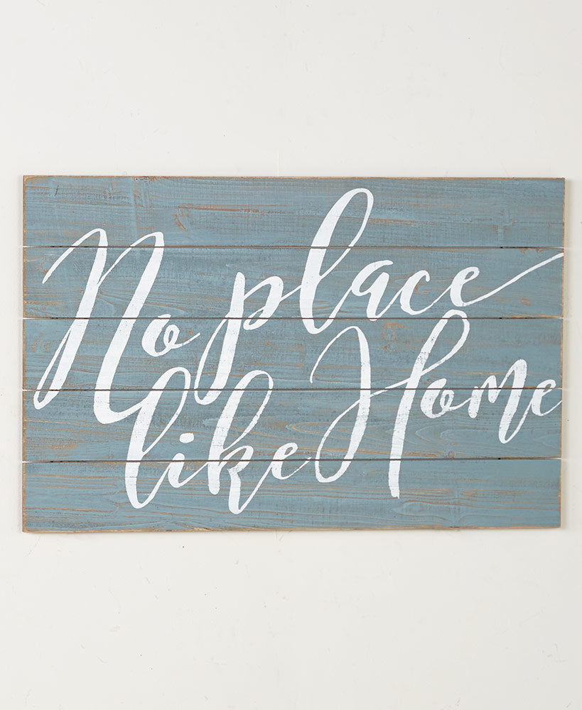 No Place Like Home Pallet Wall Sign