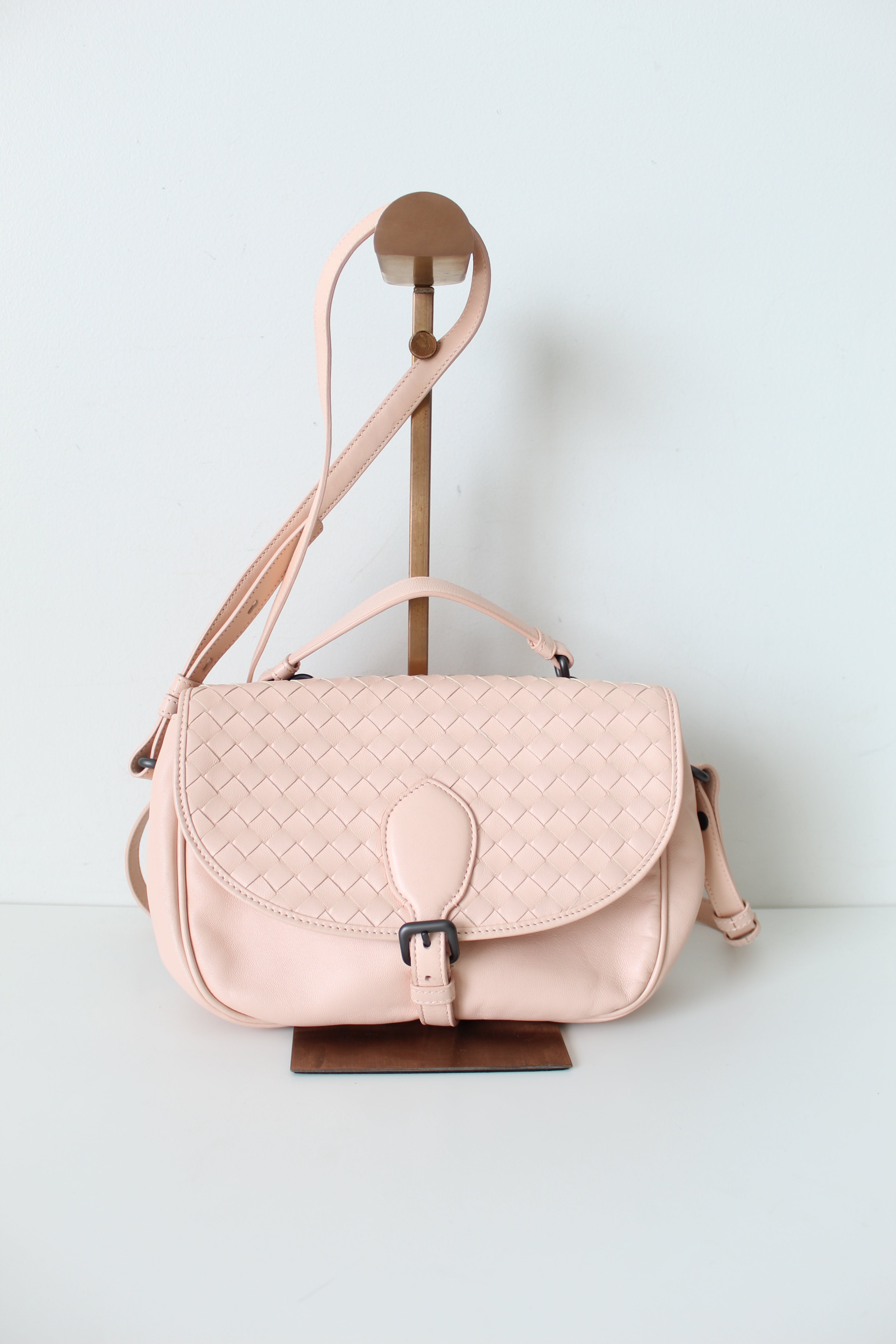 Bottega Veneta Pink Crossbody