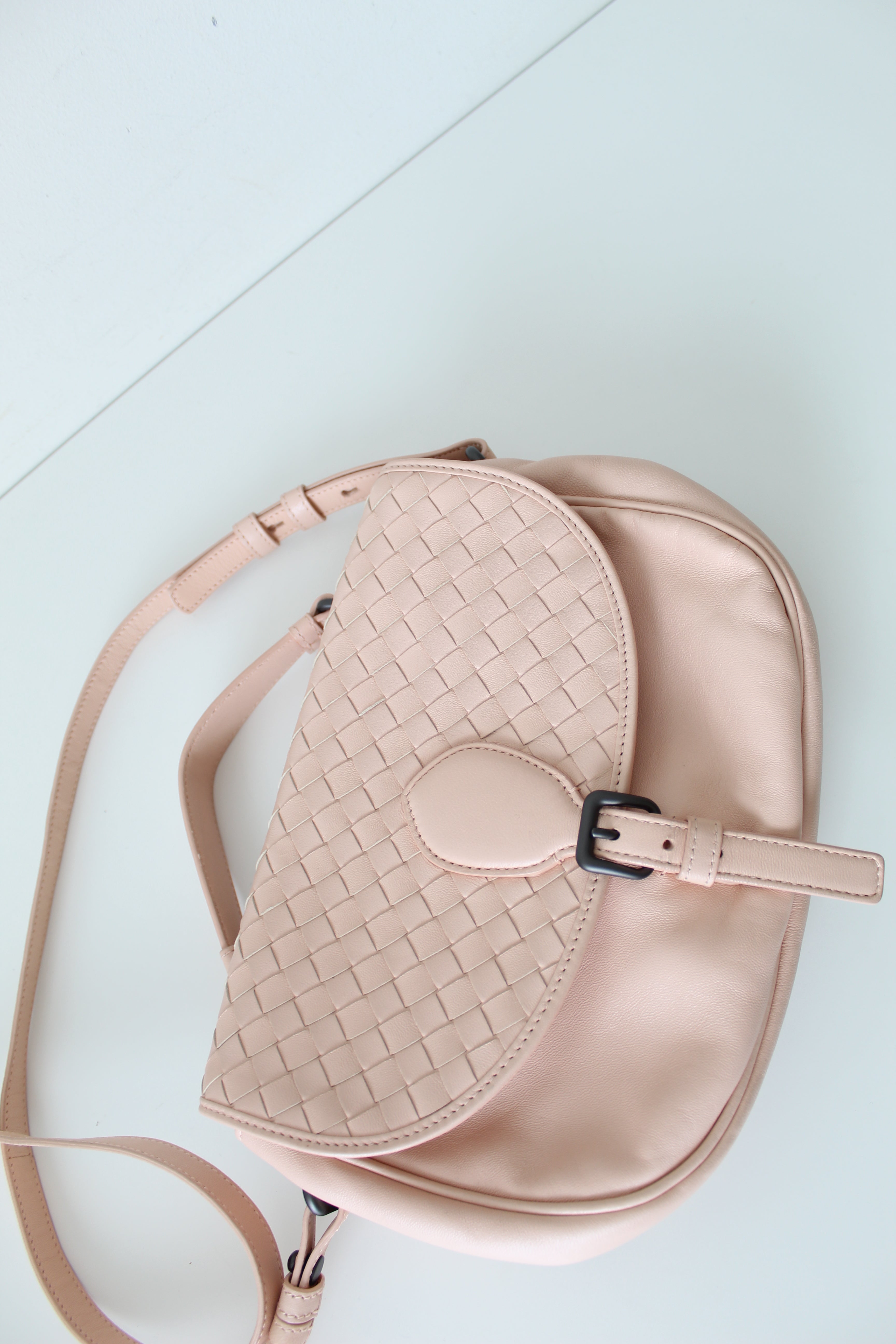 Bottega Veneta Pink Crossbody