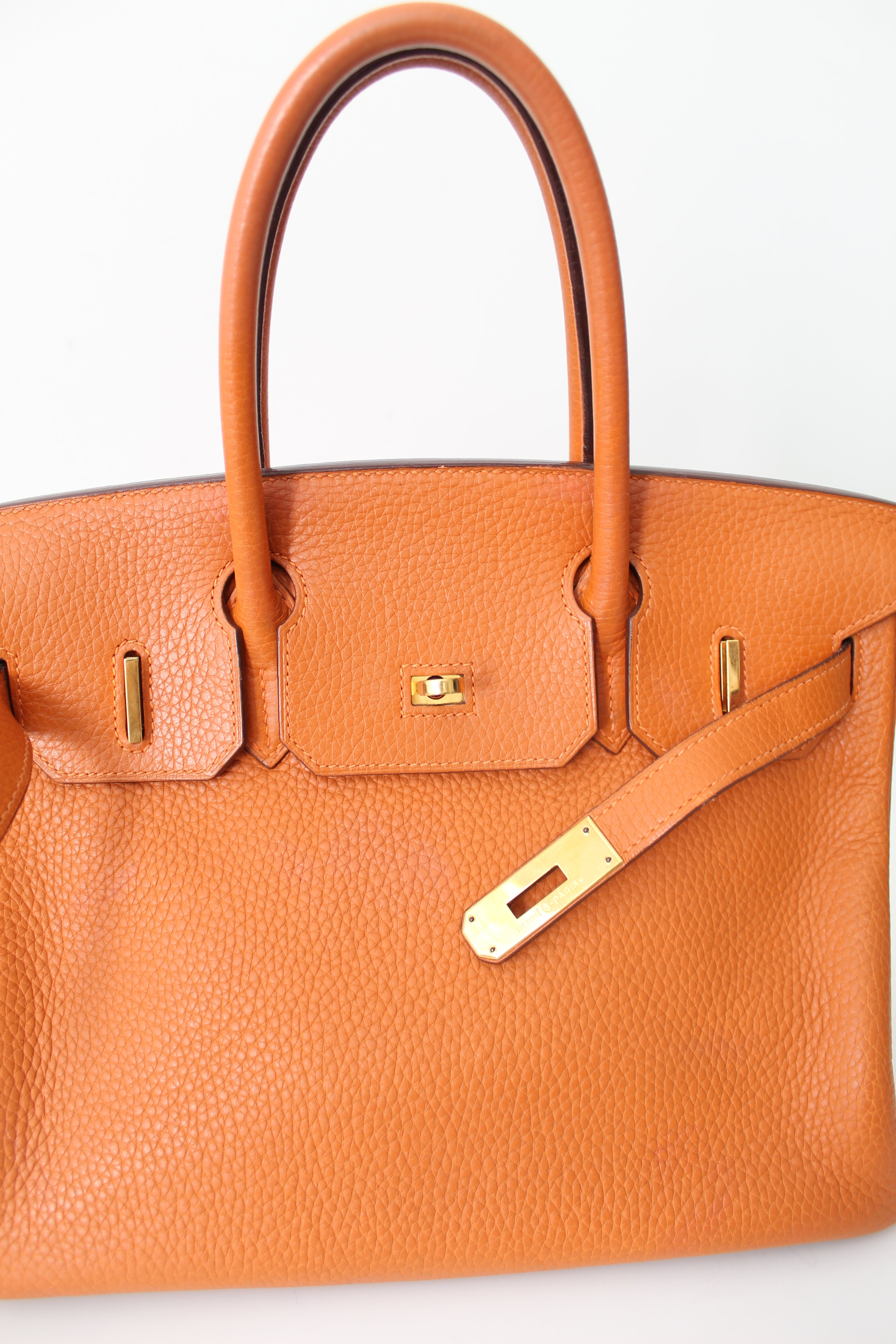 Hermes Orange Birkin 30