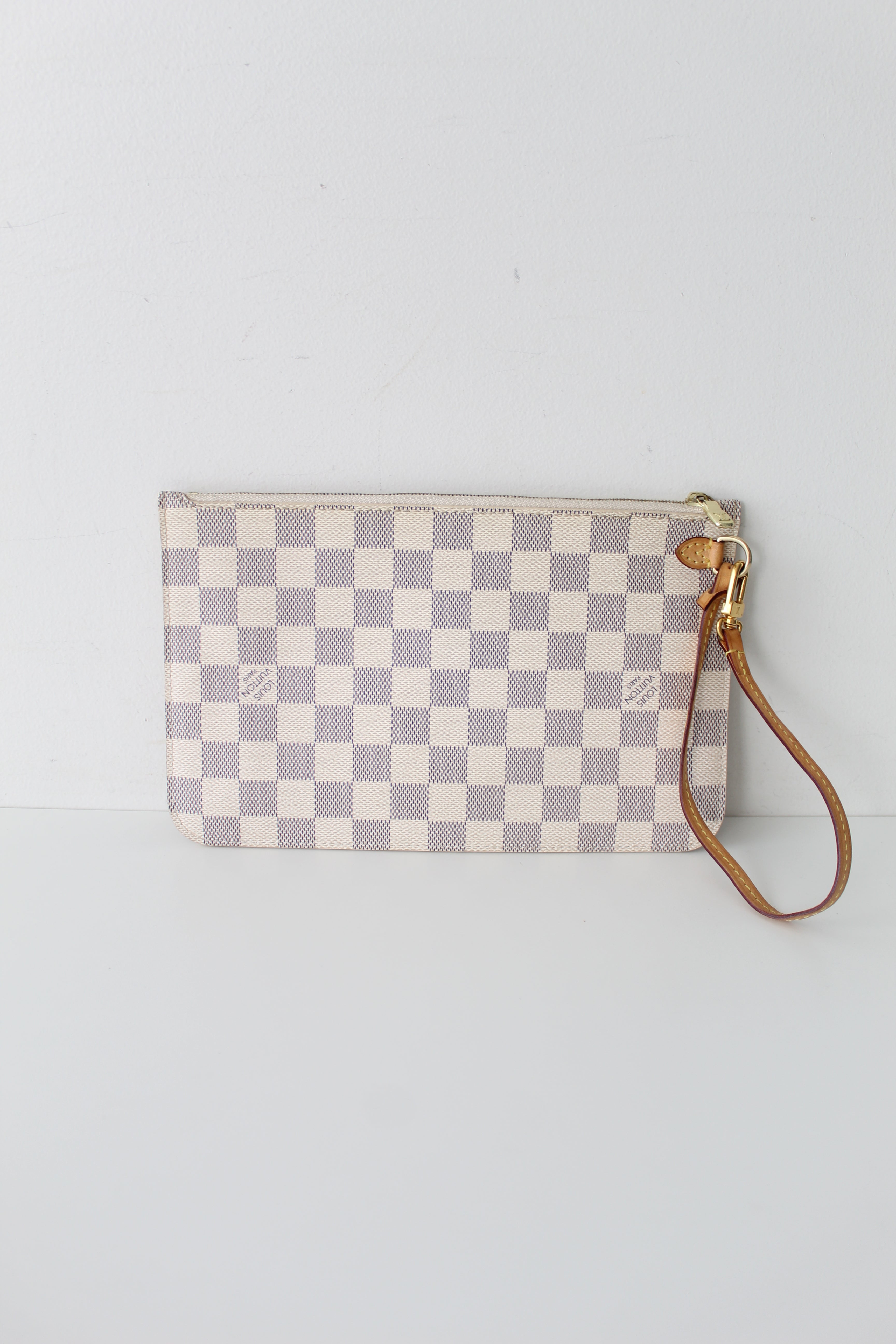 Louis Vuitton Azur Beige Wristlet