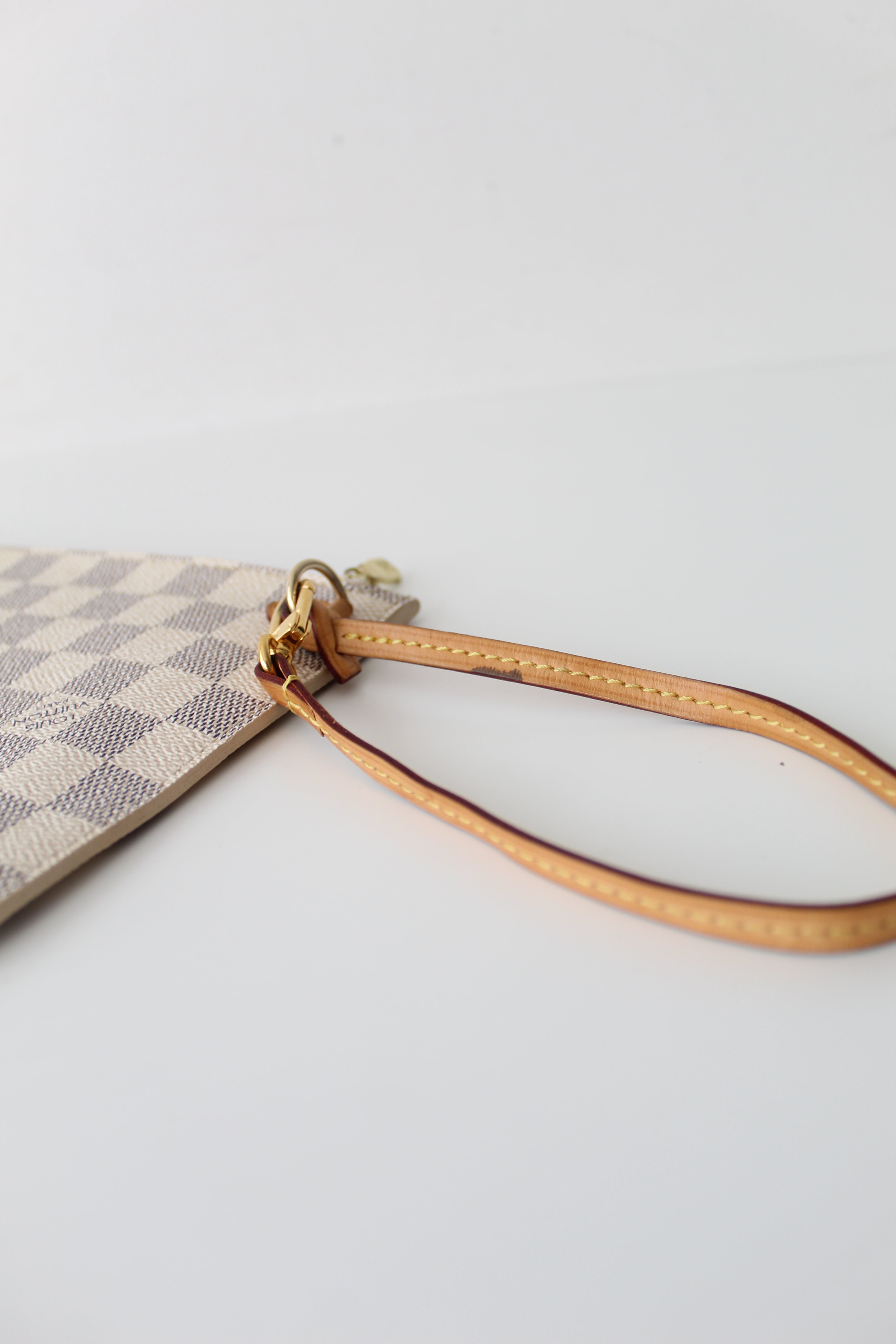 Louis Vuitton Azur Beige Wristlet