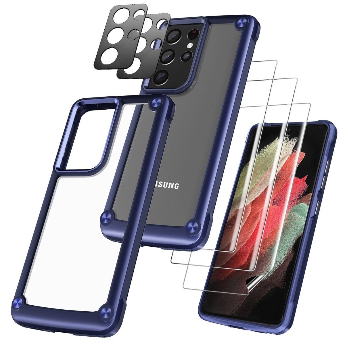 Arena 6-in-1 Liquid TPU Galaxy Protection Case
