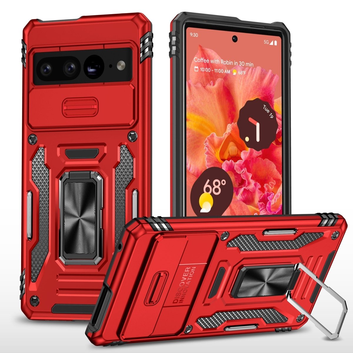 Dare Armor Case with Sliding Camera Lens Protector for Google Pixel